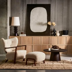 Online WOOOD Modulair onderkast 77 cm eiken naturel mat