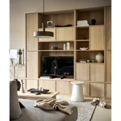 Online WOOOD Modulair onderkast 77 cm eiken naturel mat