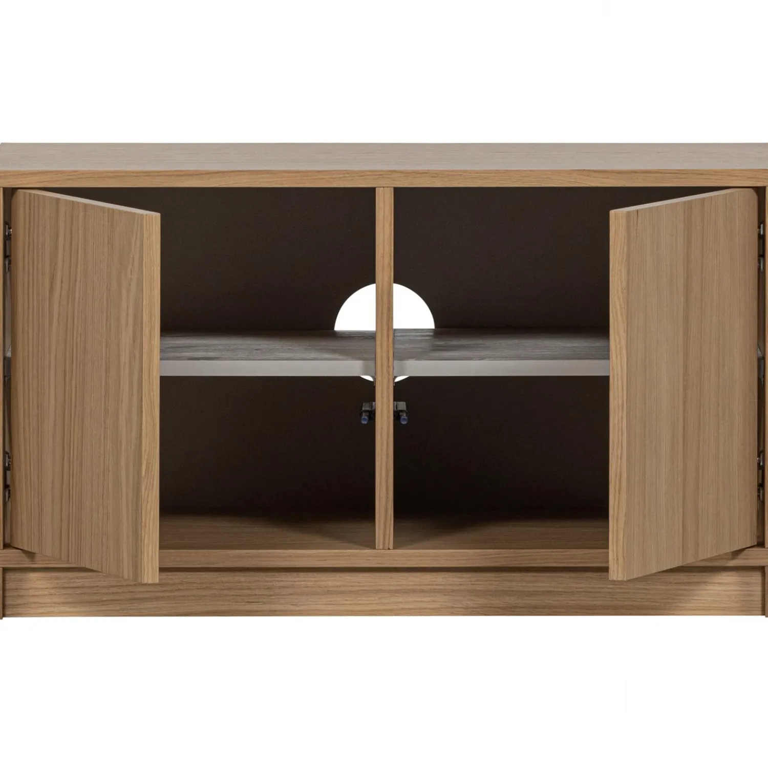 Online WOOOD Modulair onderkast 77 cm eiken naturel mat