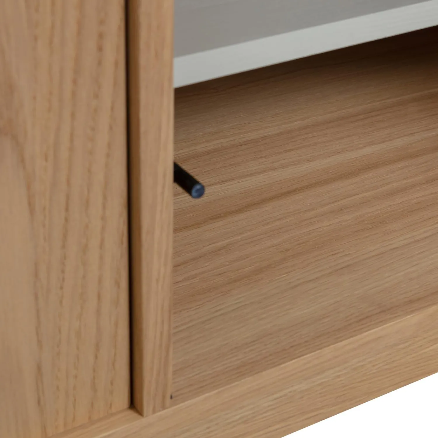 Online WOOOD Modulair onderkast 77 cm eiken naturel mat