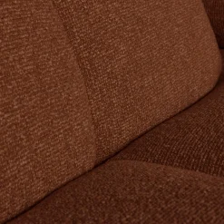 Sale WOOOD Mojo chaise longue bank links bouclé Roestbruin melange