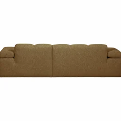 Sale WOOOD Mojo chaise longue bank rechts bouclé geel bruin melange Geel/bruin melange