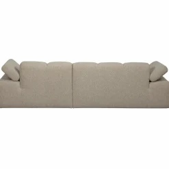 Hot WOOOD Mojo chaise longue bank rechts bouclé Beige melange