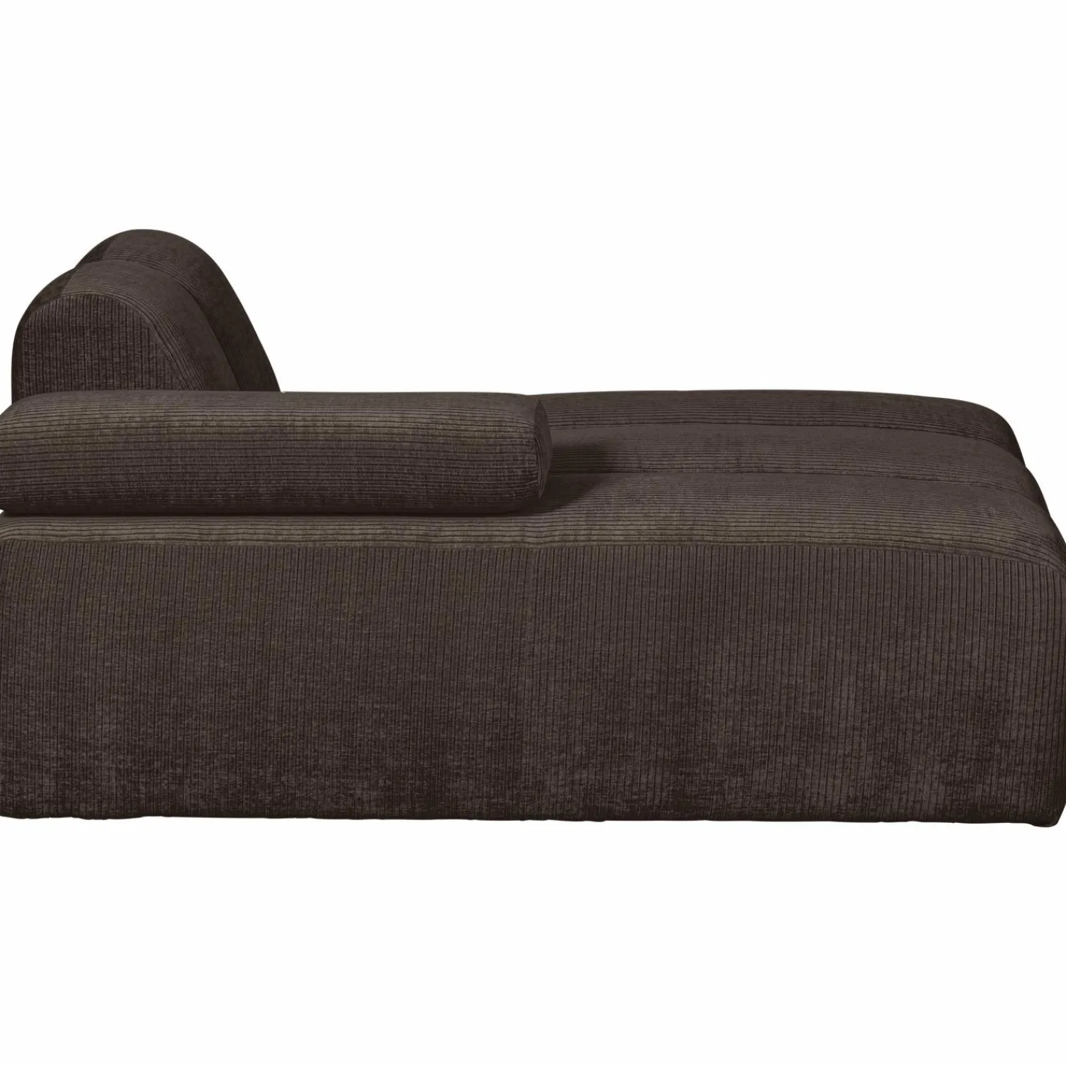 Sale WOOOD Mojo chaise longue element links ribstof Bruin