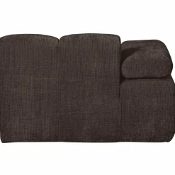 Sale WOOOD Mojo chaise longue element links ribstof Bruin