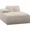 Sale WOOOD Mojo chaise longue element links ribstof ecru