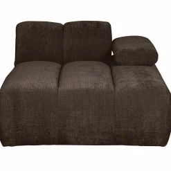 Best WOOOD Mojo chaise longue element rechts ribstof Bruin