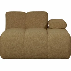 New WOOOD Mojo chaise longue element rechts bouclé Geel/bruin melange