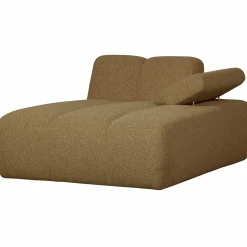 New WOOOD Mojo chaise longue element rechts bouclé Geel/bruin melange