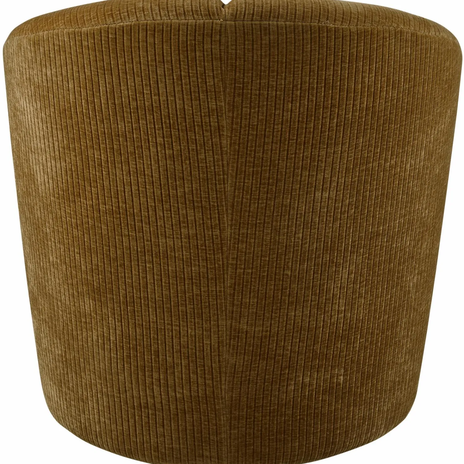 Clearance WOOOD Mojo draaifauteuil ribstof Honinggeel