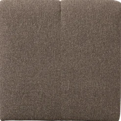 Hot WOOOD Mojo eetbankje 84 cm met rugleuning bouclé Bruin melange