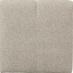 New WOOOD Mojo eetbankje 84 cm met rugleuning bouclé Beige melange