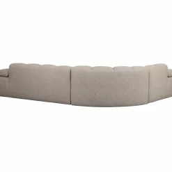 Clearance WOOOD Mojo hoekbank links bouclé Beige melange