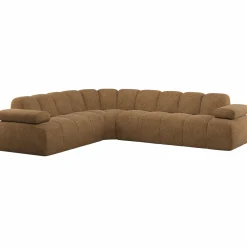 Sale WOOOD Mojo hoekbank links wollig Honinggeel