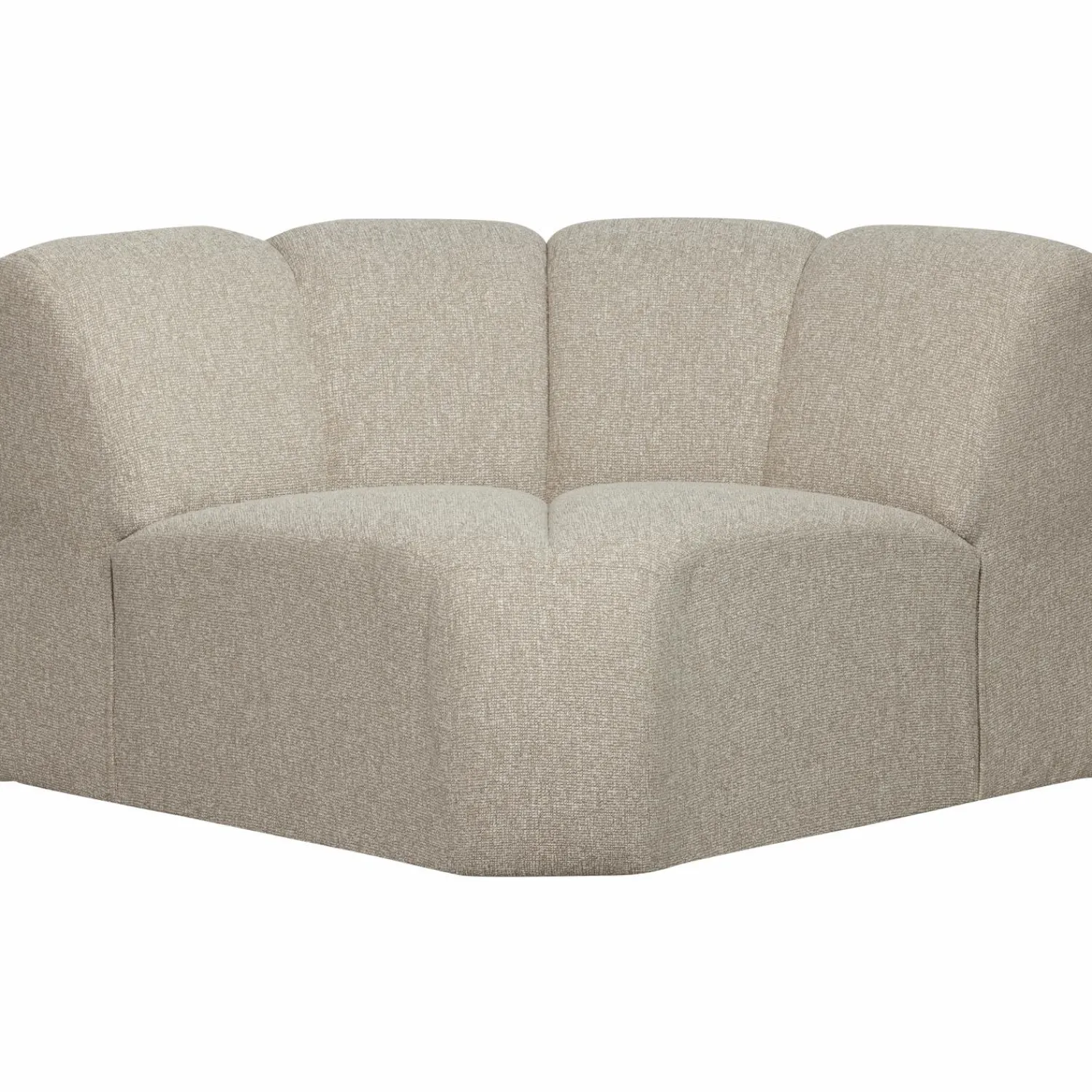 WOOOD Mojo hoekelement bouclé Beige melange