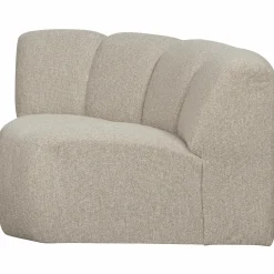 WOOOD Mojo hoekelement bouclé Beige melange