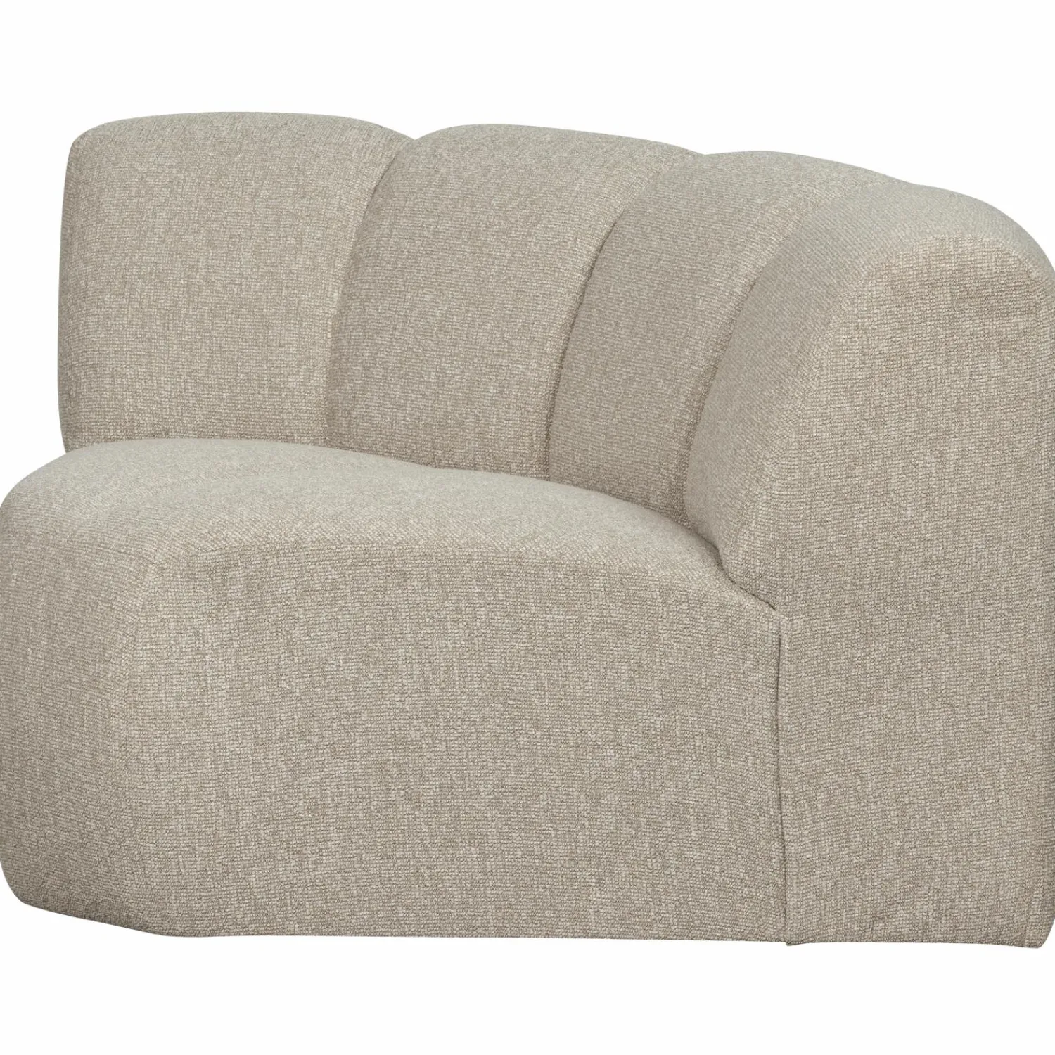 WOOOD Mojo hoekelement bouclé Beige melange