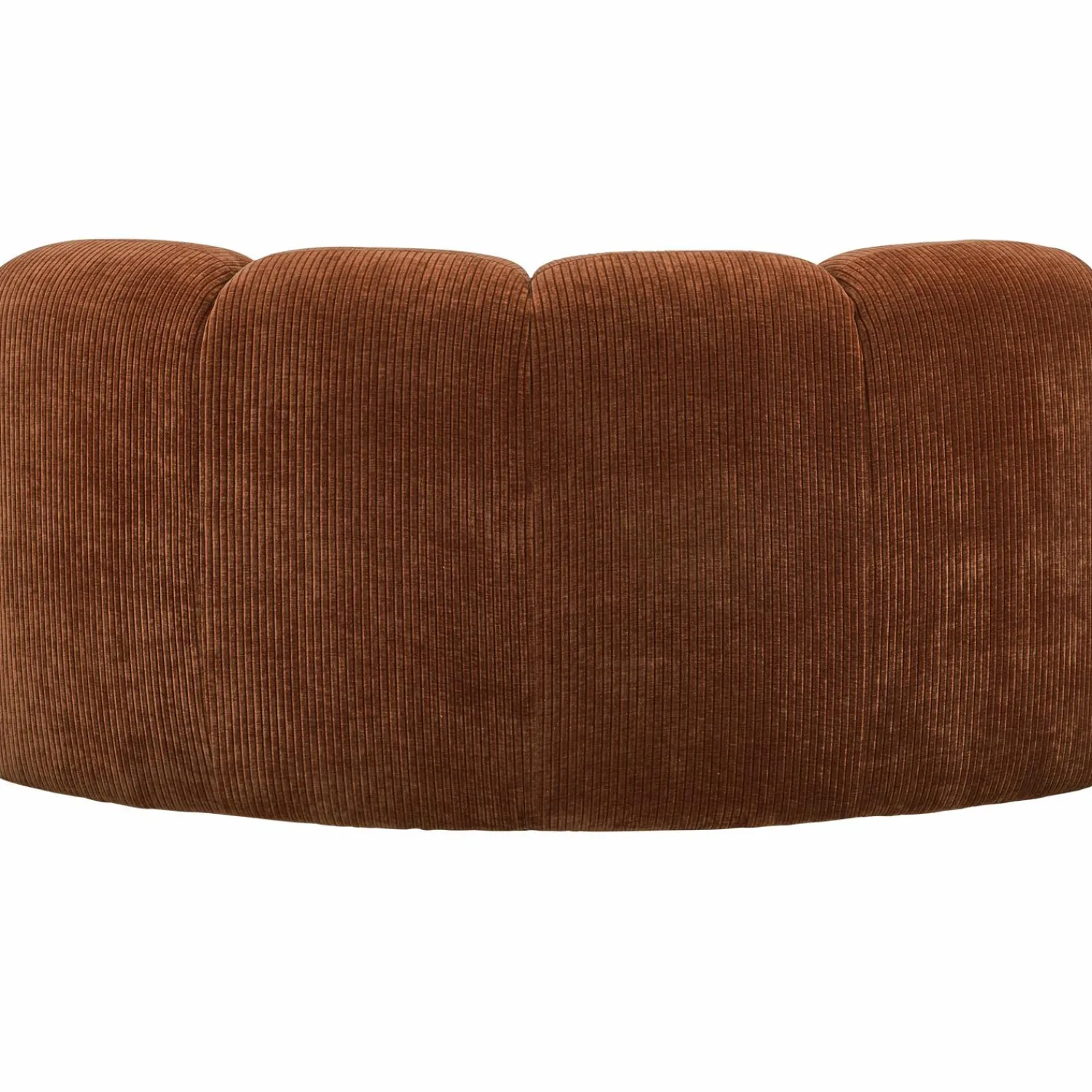 Outlet WOOOD Mojo hoekelement ribstof Roestbruin