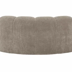 New WOOOD Mojo hoekelement ribstof Donkerzand