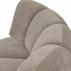 New WOOOD Mojo hoekelement ribstof Donkerzand