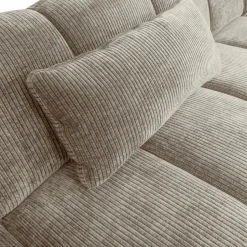 Sale WOOOD Mojo kussen ribstof donker zand Donkerzand