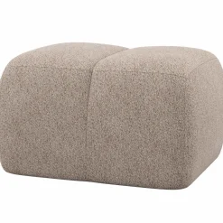 Sale WOOOD Mojo poef wollig Donkerzand