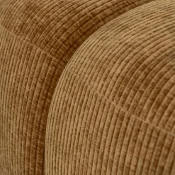 New WOOOD Mojo poef 45x84x64 cm ribstof Honinggeel