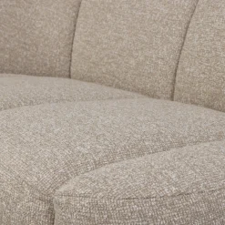 Hot WOOOD Mojo 2-zits bankje links bouclé Beige melange