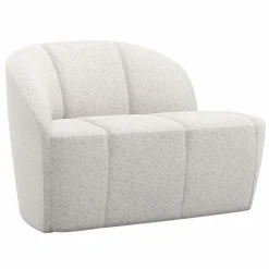 Hot WOOOD Mojo 2-zits bankje links wollig Ecru