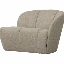 Hot WOOOD Mojo 2-zits bankje rechts bouclé Beige melange