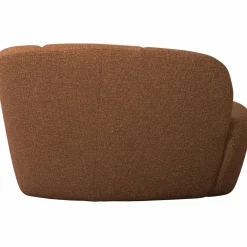 Sale WOOOD Mojo 2-zits bankje rechts bouclé Roestbruin melange