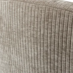 Clearance WOOOD Mojo 2-zits bankje rechts ribstof donker zand Donkerzand