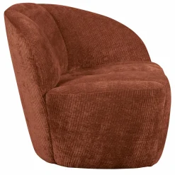 Clearance WOOOD Mojo 2-zits bankje rechts ribstof Roestbruin