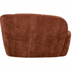 Clearance WOOOD Mojo 2-zits bankje rechts ribstof Roestbruin