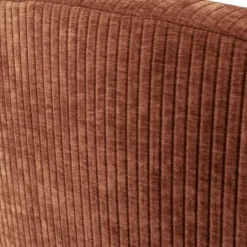 Clearance WOOOD Mojo 2-zits bankje rechts ribstof Roestbruin