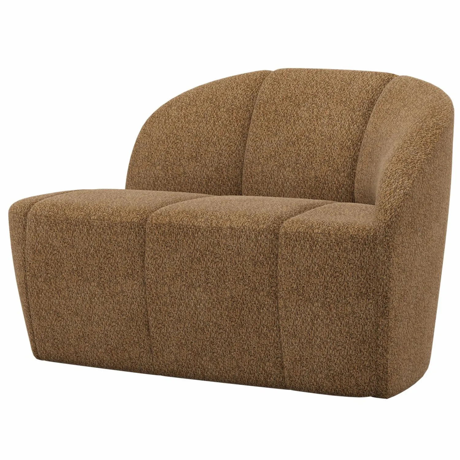 Discount WOOOD Mojo 2-zits bankje rechts wollig honing geel Honinggeel