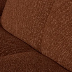 New WOOOD Mojo 1,5-zits element arm links bouclé Roestbruin melange