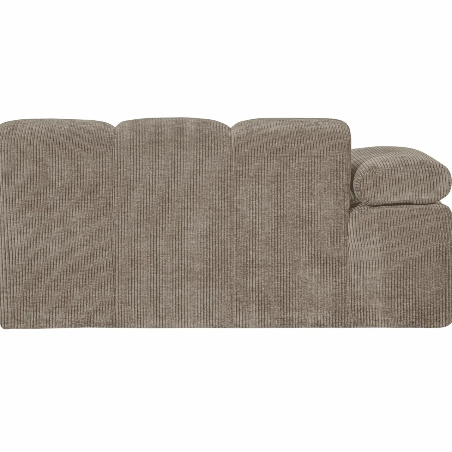 Online WOOOD Mojo 1,5-zits element arm links ribstof Donkerzand