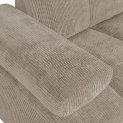 Online WOOOD Mojo 1,5-zits element arm links ribstof Donkerzand