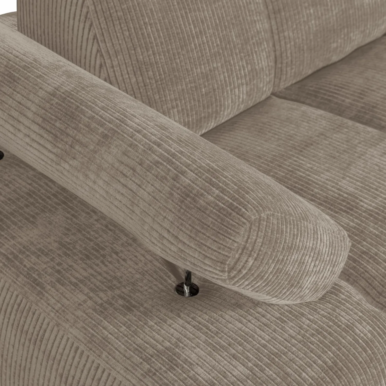 Online WOOOD Mojo 1,5-zits element arm links ribstof Donkerzand