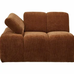 WOOOD Mojo 1-zits element arm links ribstof Roestbruin