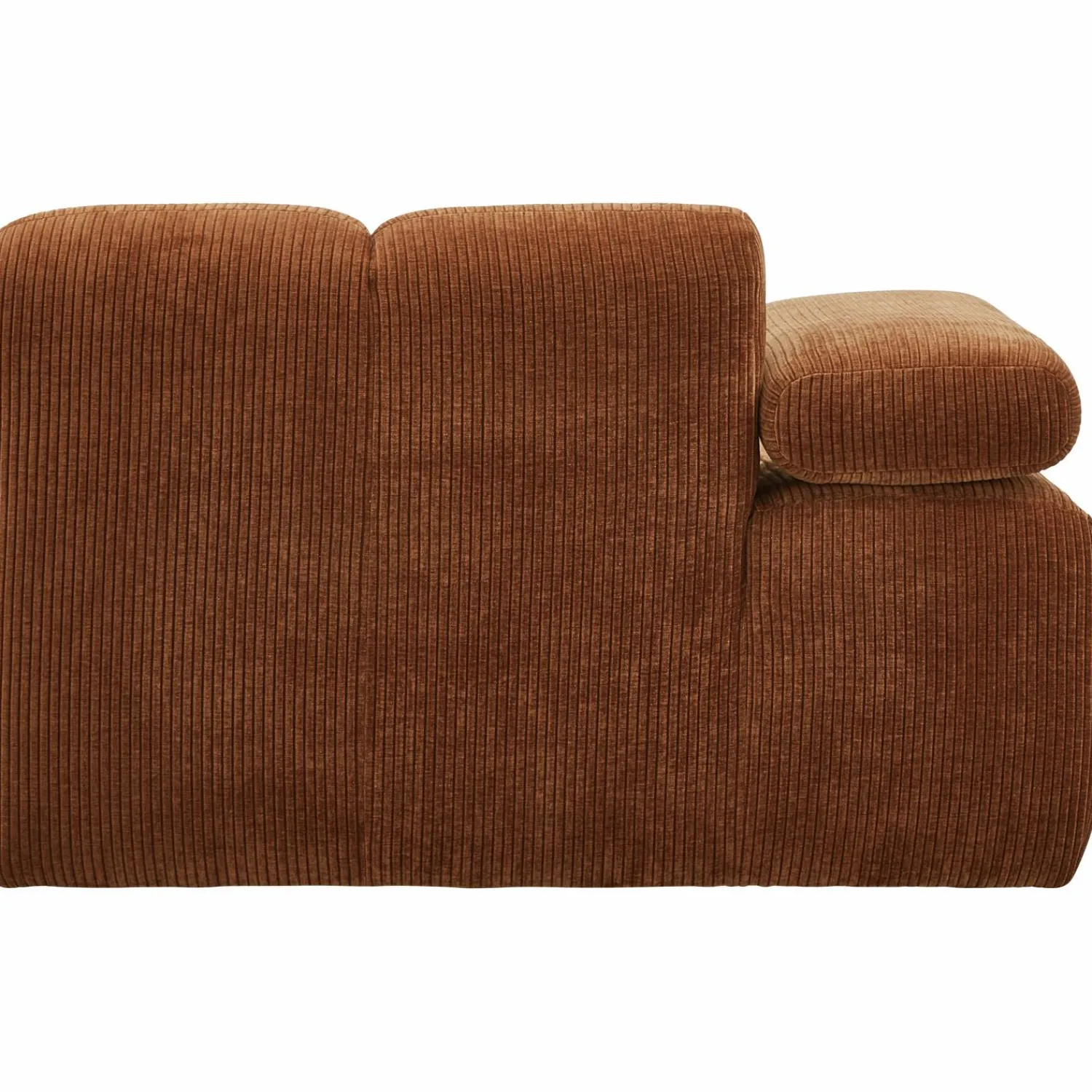 WOOOD Mojo 1-zits element arm links ribstof Roestbruin