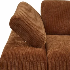 WOOOD Mojo 1-zits element arm links ribstof Roestbruin