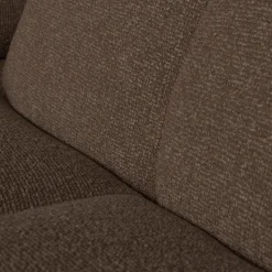 Sale WOOOD Mojo 1,5-zits element arm links bouclé Bruin melange