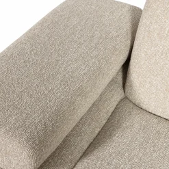 WOOOD Mojo 1-zits element arm links bouclé Beige melange