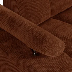 New WOOOD Mojo 1,5-zits element arm links ribstof Roestbruin