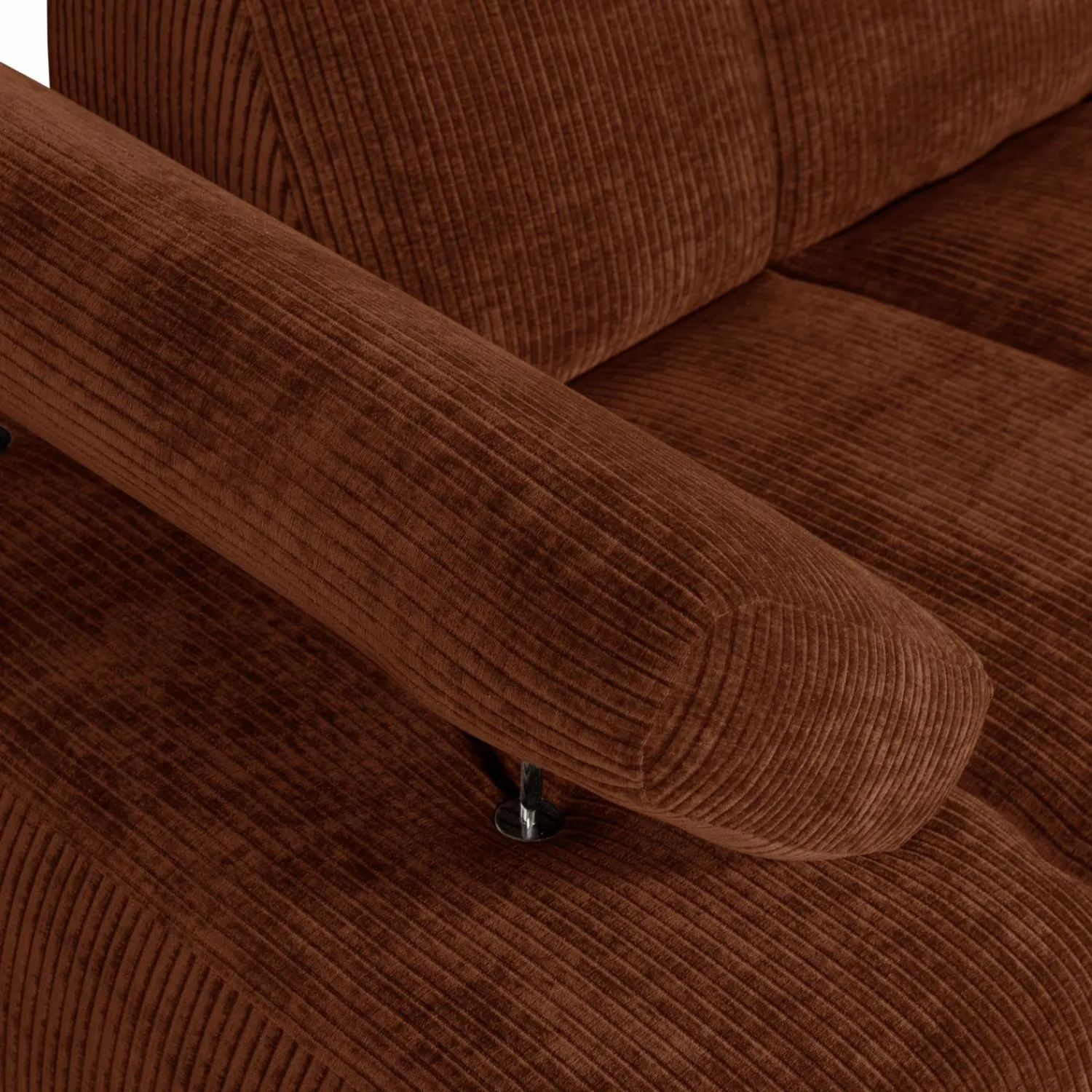 New WOOOD Mojo 1,5-zits element arm links ribstof Roestbruin