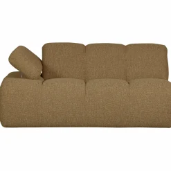 Best WOOOD Mojo 1,5-zits element arm links bouclé Geel/bruin melange