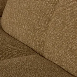 Best WOOOD Mojo 1,5-zits element arm links bouclé Geel/bruin melange