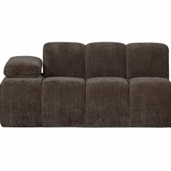 Online WOOOD Mojo 1,5-zits element arm links ribstof Bruin